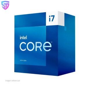 Procesador Intel Core i7-13700 2.10/5.20GHz 30MB SmartCaché LGA1700, 65W, Intel 7(10nm)