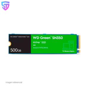 Unidad en estado solido Western Digital Green SN350 NVMe, 500GB M.2 2280