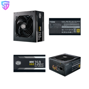 Fuente de alimentación COOLER MASTER MWE Gold 750 V2, 750W, 80 PLUS Gold, Formato ATX.